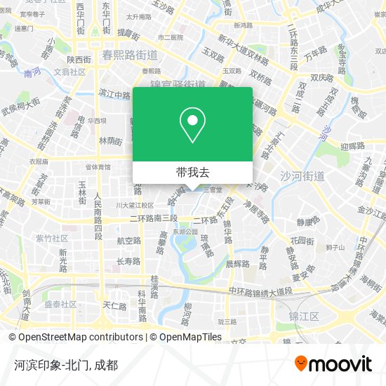 河滨印象-北门地图
