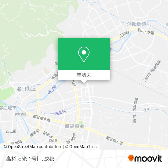 高桥阳光-1号门地图