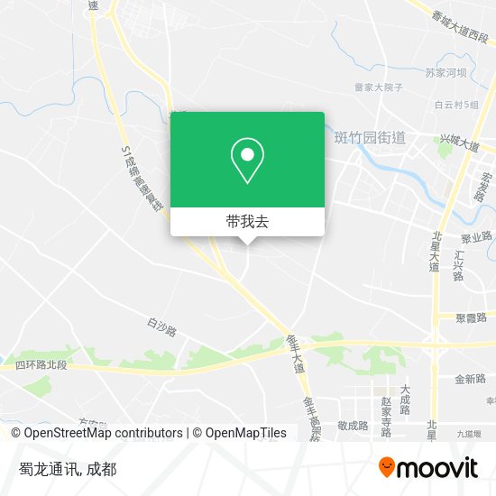 蜀龙通讯地图