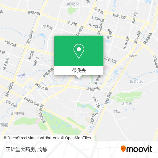 正锦堂大药房地图