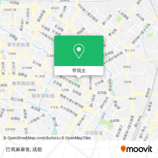 巴蜀麻麻鱼地图