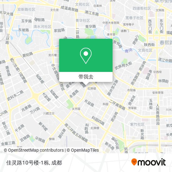 佳灵路10号楼-1栋地图