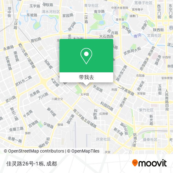 佳灵路26号-1栋地图