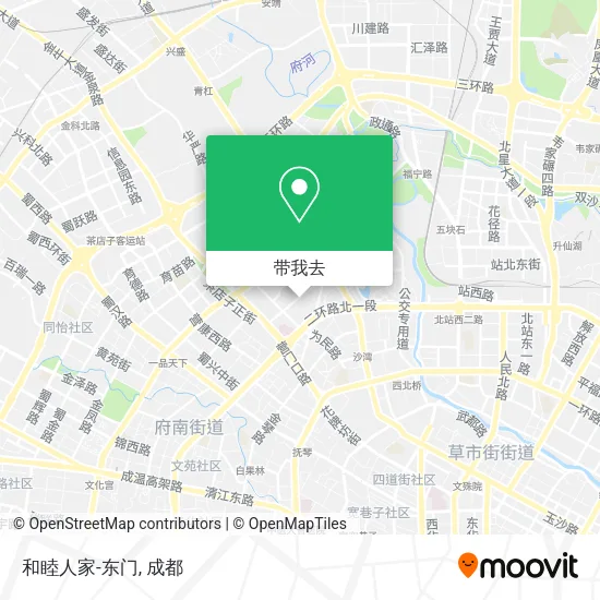 和睦人家-东门地图
