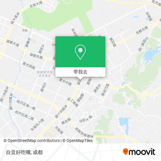 自贡好吃嘴地图