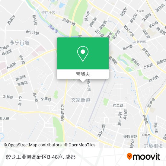 蛟龙工业港高新区B-48座地图