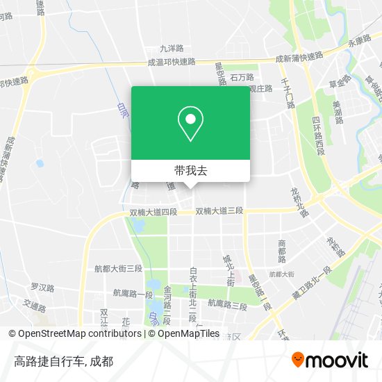 高路捷自行车地图