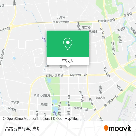 高路捷自行车地图