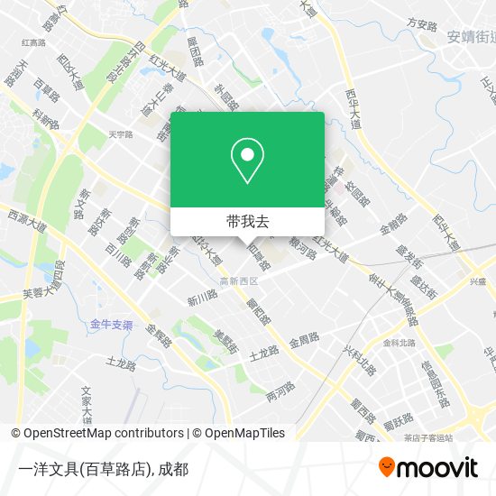 一洋文具(百草路店)地图