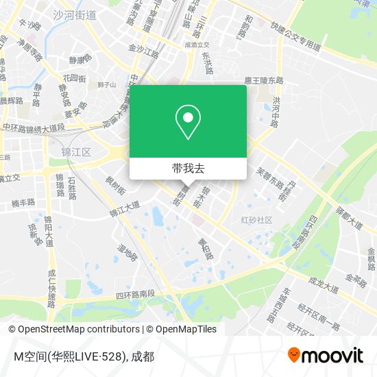 M空间(华熙LIVE·528)地图