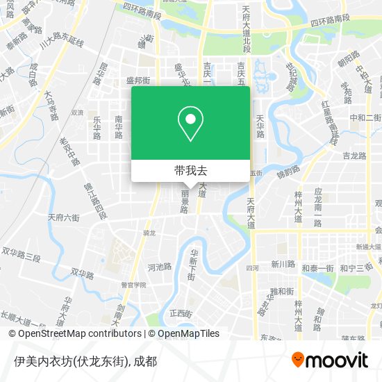 伊美内衣坊(伏龙东街)地图