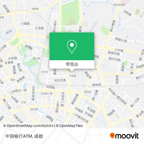 中国银行ATM地图