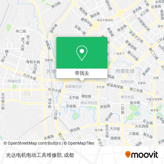 光达电机电动工具维修部地图
