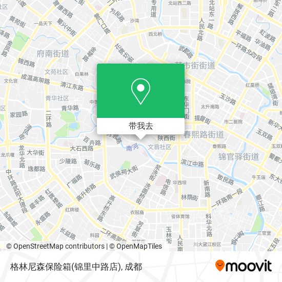格林尼森保险箱(锦里中路店)地图