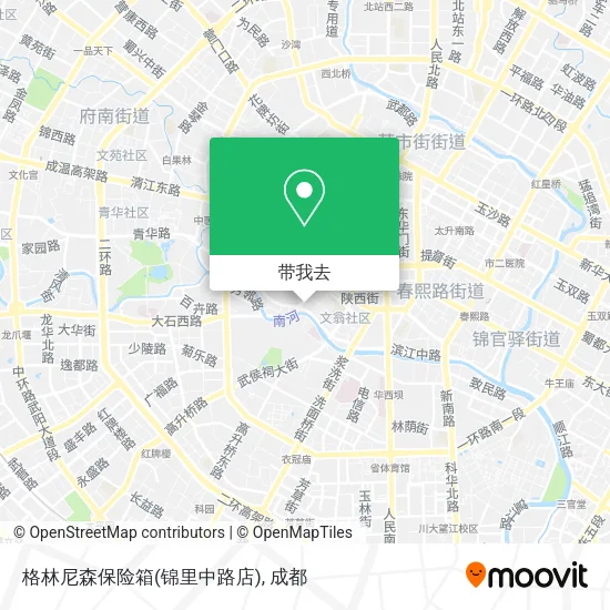 格林尼森保险箱(锦里中路店)地图