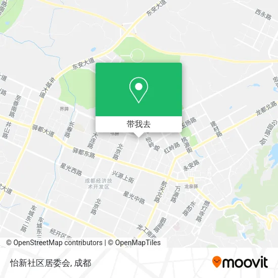 怡新社区居委会地图