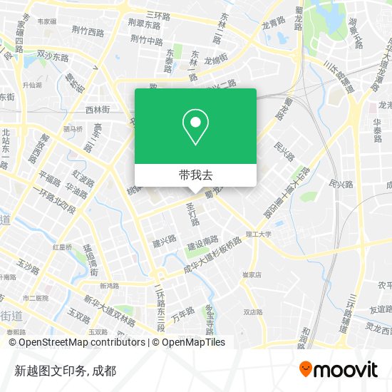 新越图文印务地图