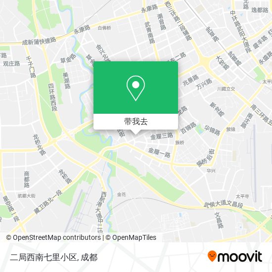 二局西南七里小区地图