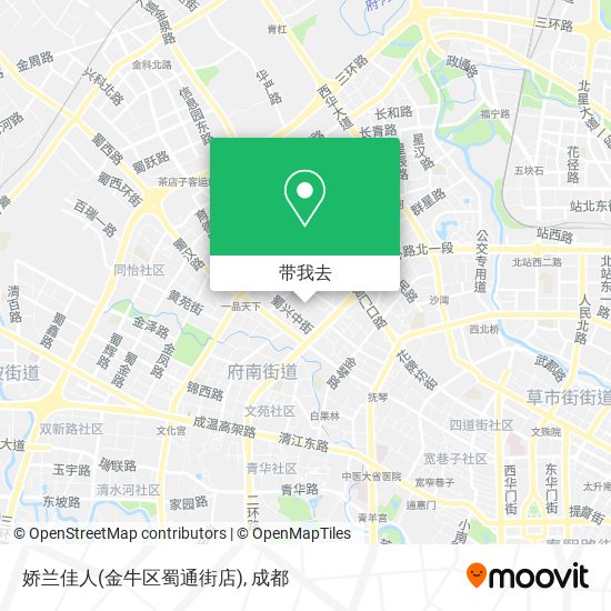 娇兰佳人(金牛区蜀通街店)地图
