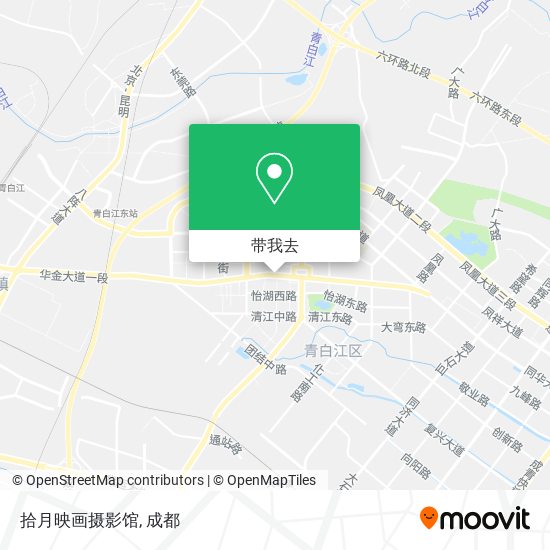 拾月映画摄影馆地图