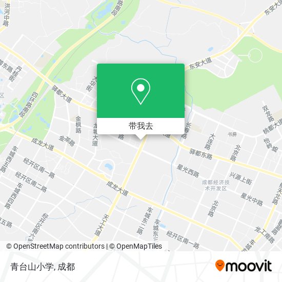 青台山小学地图