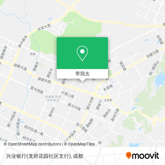 兴业银行(龙府花园社区支行)地图