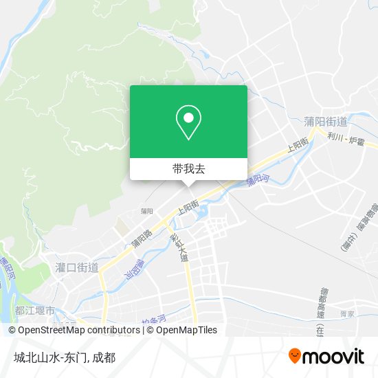 城北山水-东门地图