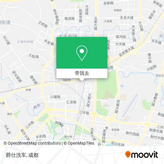 爵仕洗车地图