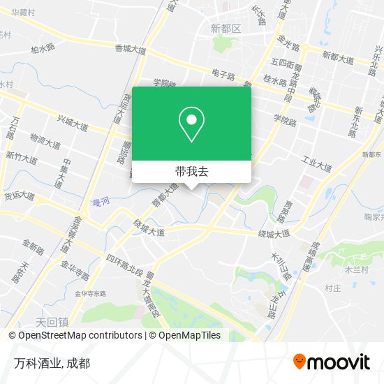 万科酒业地图