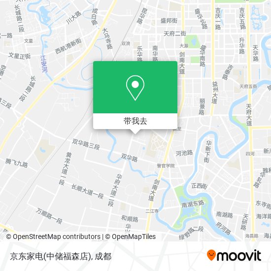 京东家电(中储福森店)地图