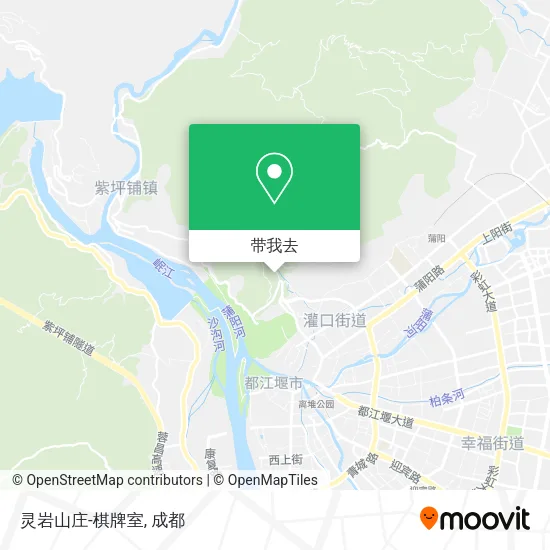 灵岩山庄-棋牌室地图