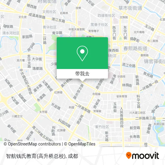 智航钱氏教育(高升桥总校)地图