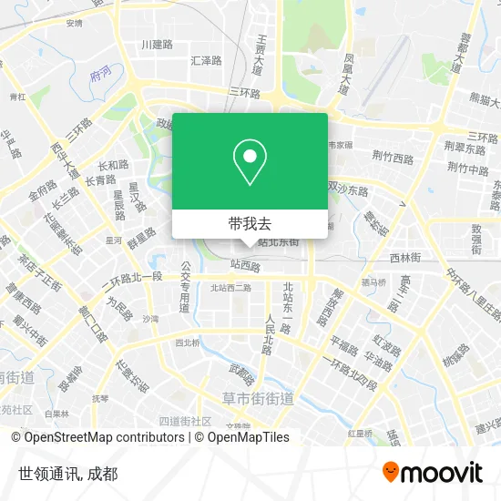 世领通讯地图