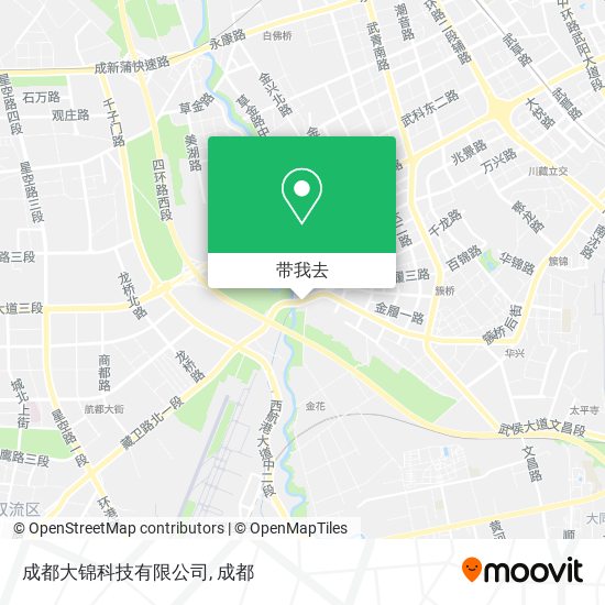 成都大锦科技有限公司地图