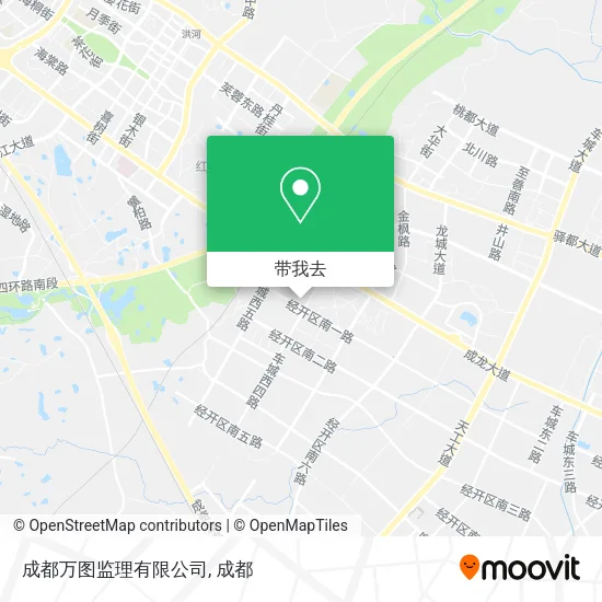成都万图监理有限公司地图