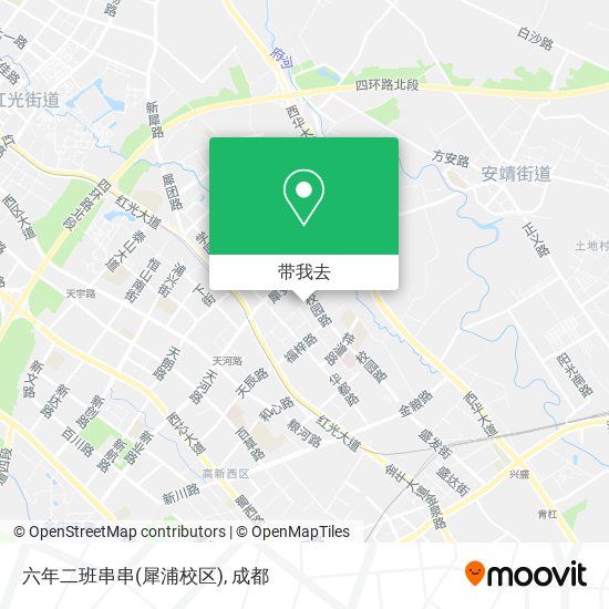 六年二班串串(犀浦校区)地图