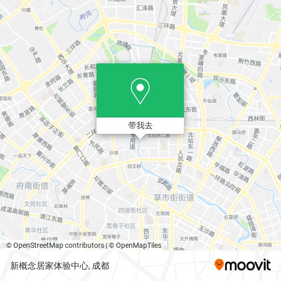 新概念居家体验中心地图