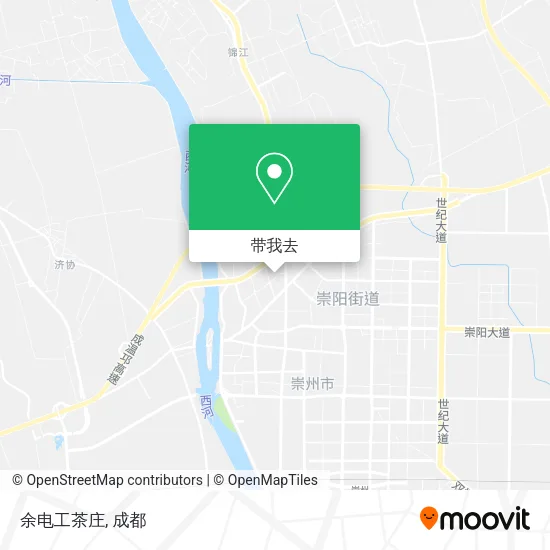 余电工茶庄地图