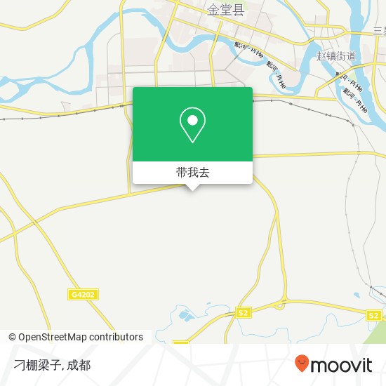 刁棚梁子地图