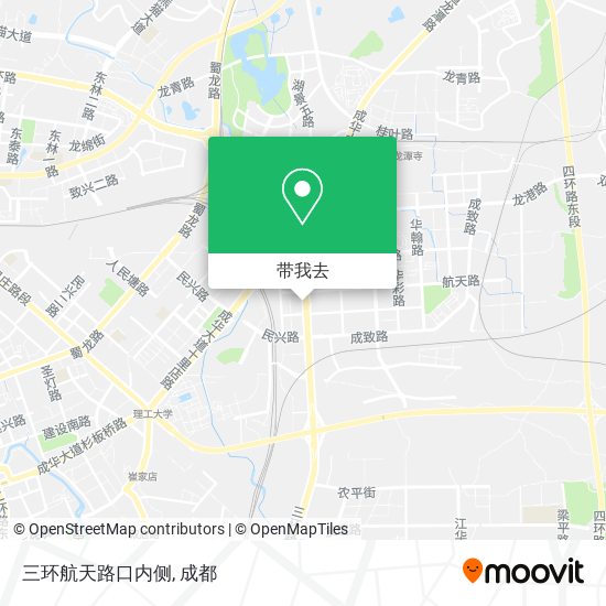 三环航天路口内侧地图