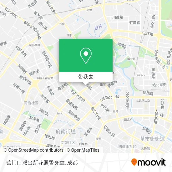 营门口派出所花照警务室地图