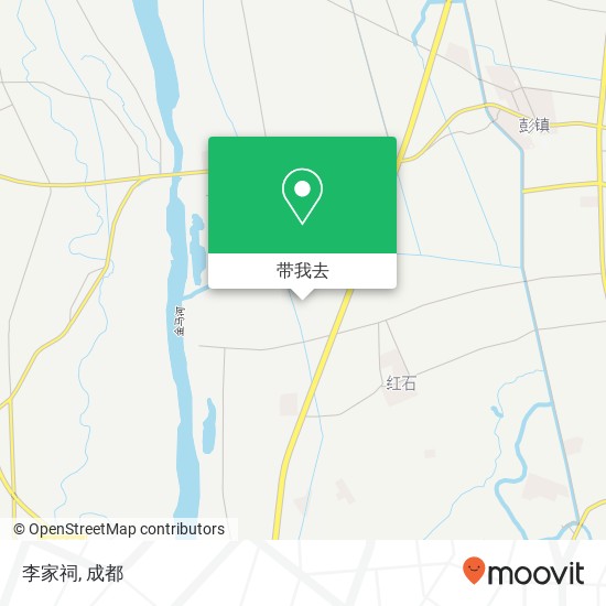 李家祠地图