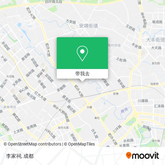李家祠地图
