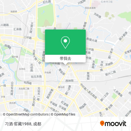 习酒·窖藏1988地图