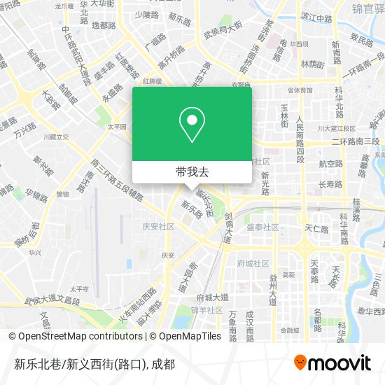 新乐北巷/新义西街(路口)地图