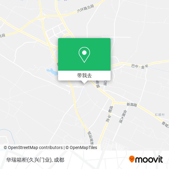华瑞箱柜(久兴门业)地图