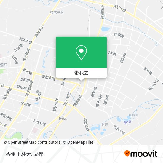 香集里朴舍地图