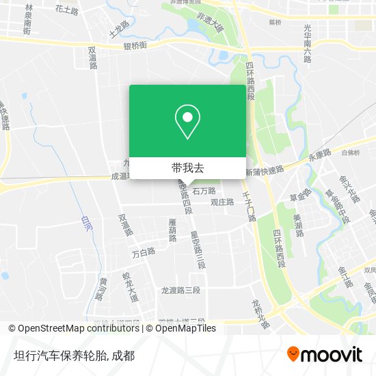 坦行汽车保养轮胎地图