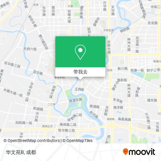 华文苑B地图