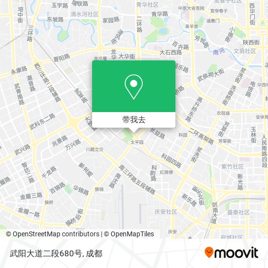 武阳大道二段680号地图